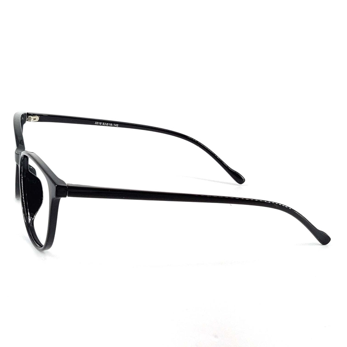 Verlin 3218 Cat-Eye Eyeglass Frame – Black, supplied product view 4