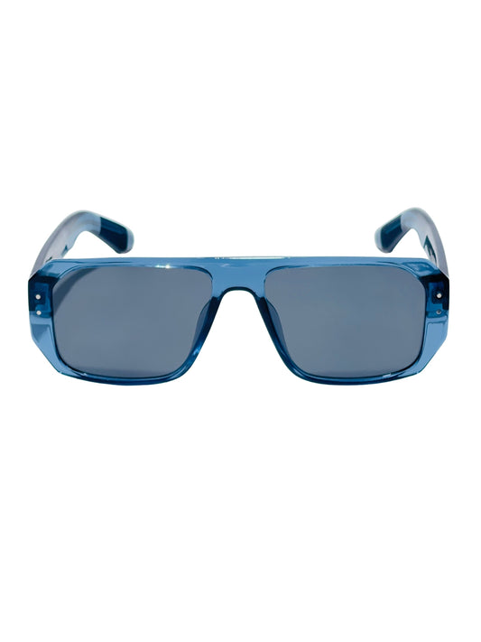 Verlin Sunglasses 8804 Sky Blue - Aviator Style Polarized Sunglasses