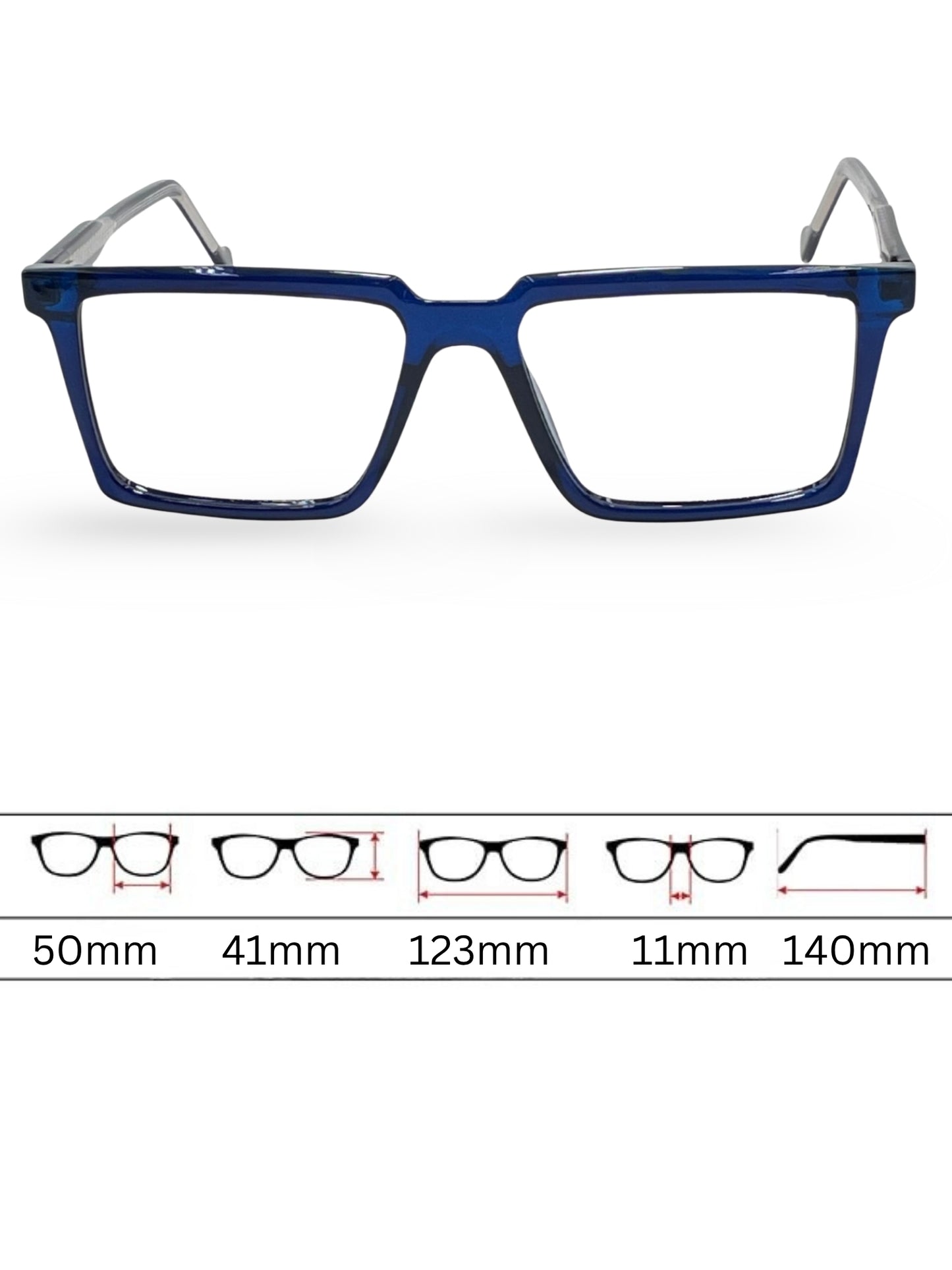 Sunglasses 3057 - Navy Blue
