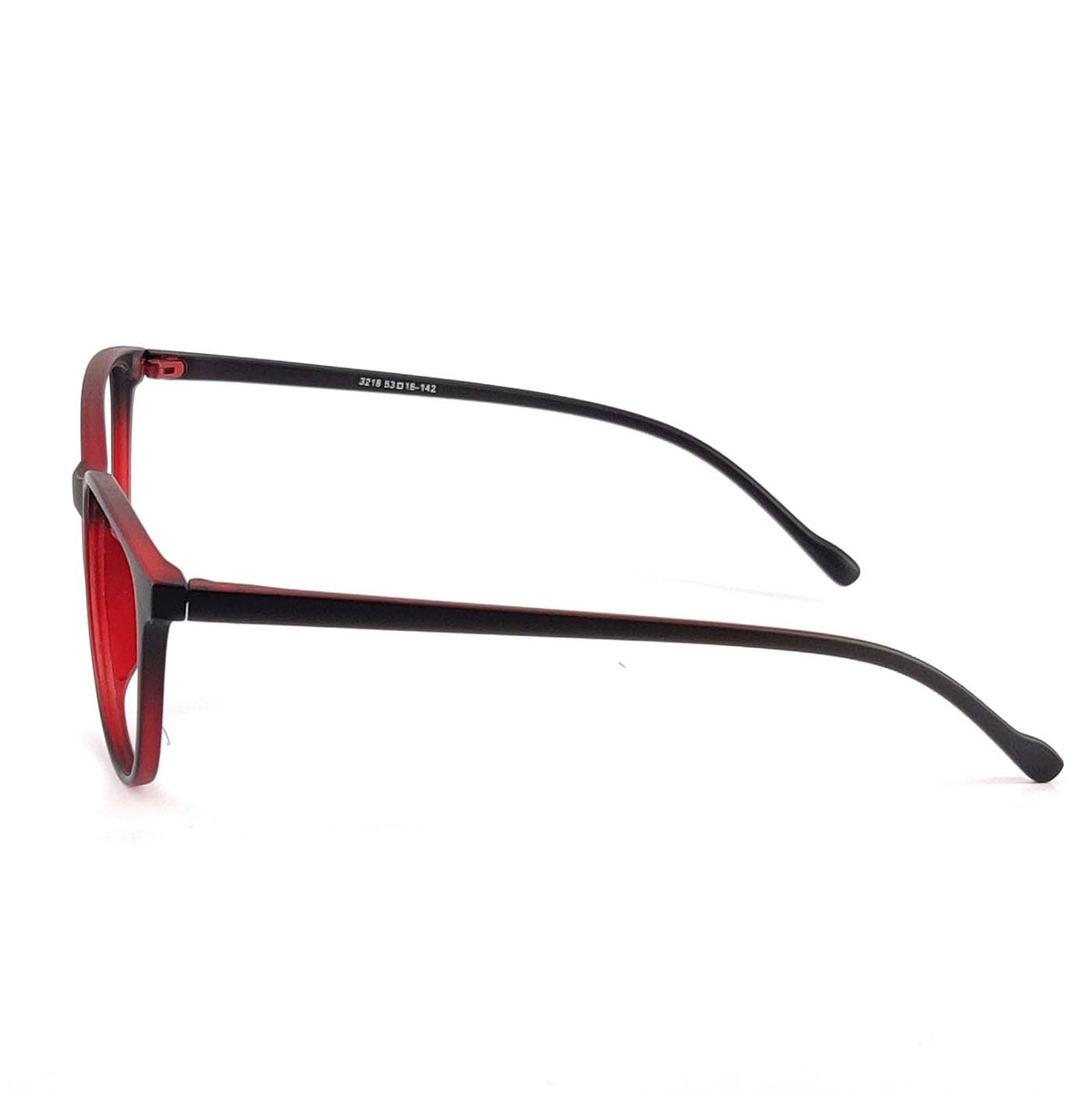 Verlin 3218 Cat-Eye Eyeglass Frame – Red, supplied product view 4