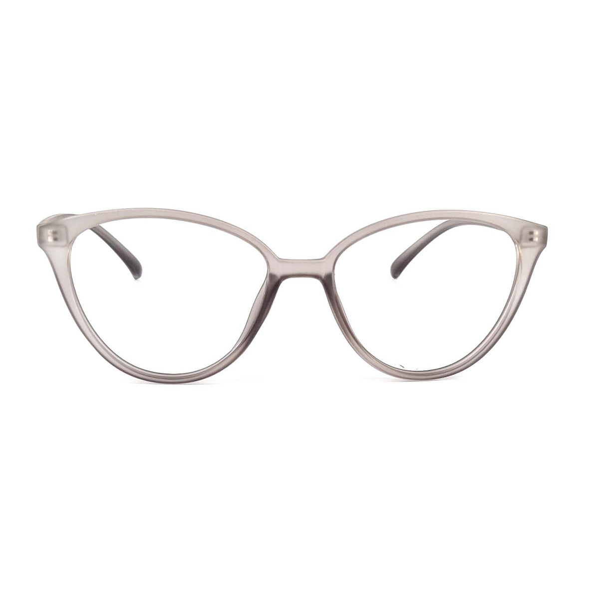 Verlin 3209 Cat-Eye Eyeglass Frame – Gray, supplied product view 1