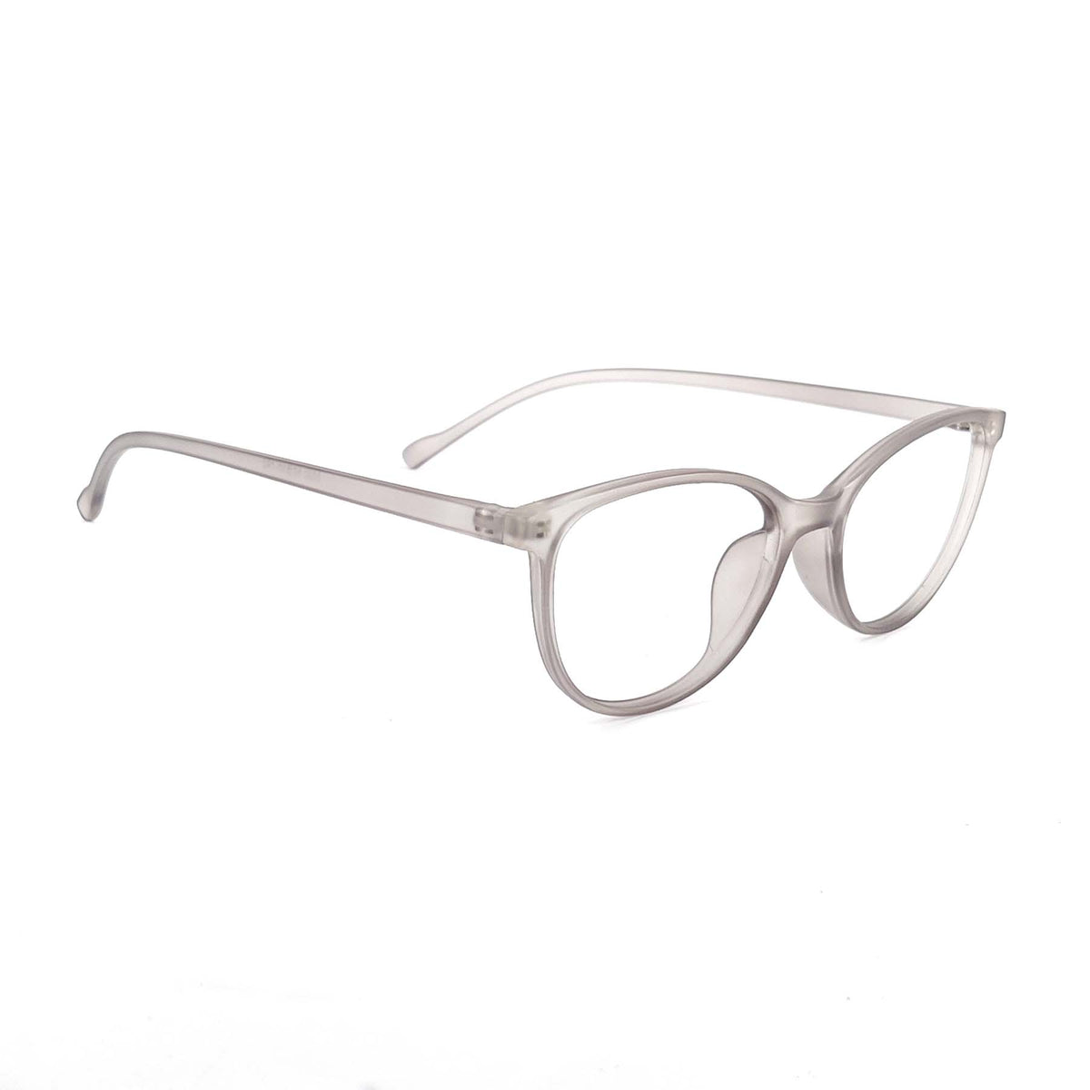 Verlin 3220 Cat-Eye Eyeglass Frame – Gray, supplied product view 3