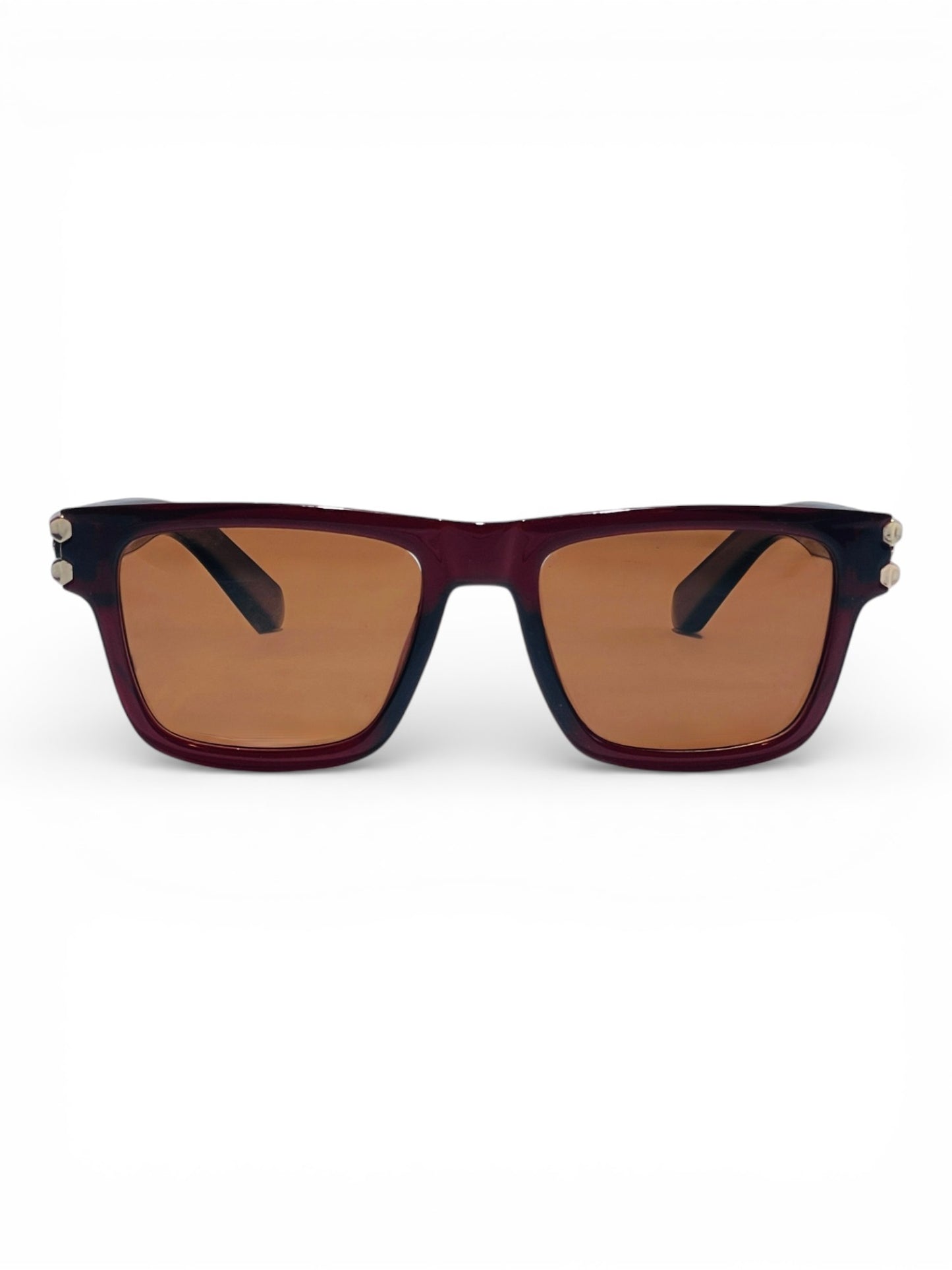 Verlin Wayfarer Sunglasses 82109 Red - Front View