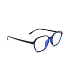 Verlin 3223 Rounded Square Eyeglass Frame – Blue, supplied product view 2