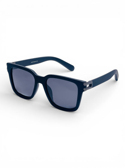 Verlin Wayfarer Sunglasses 82102 Matte Black - Side View