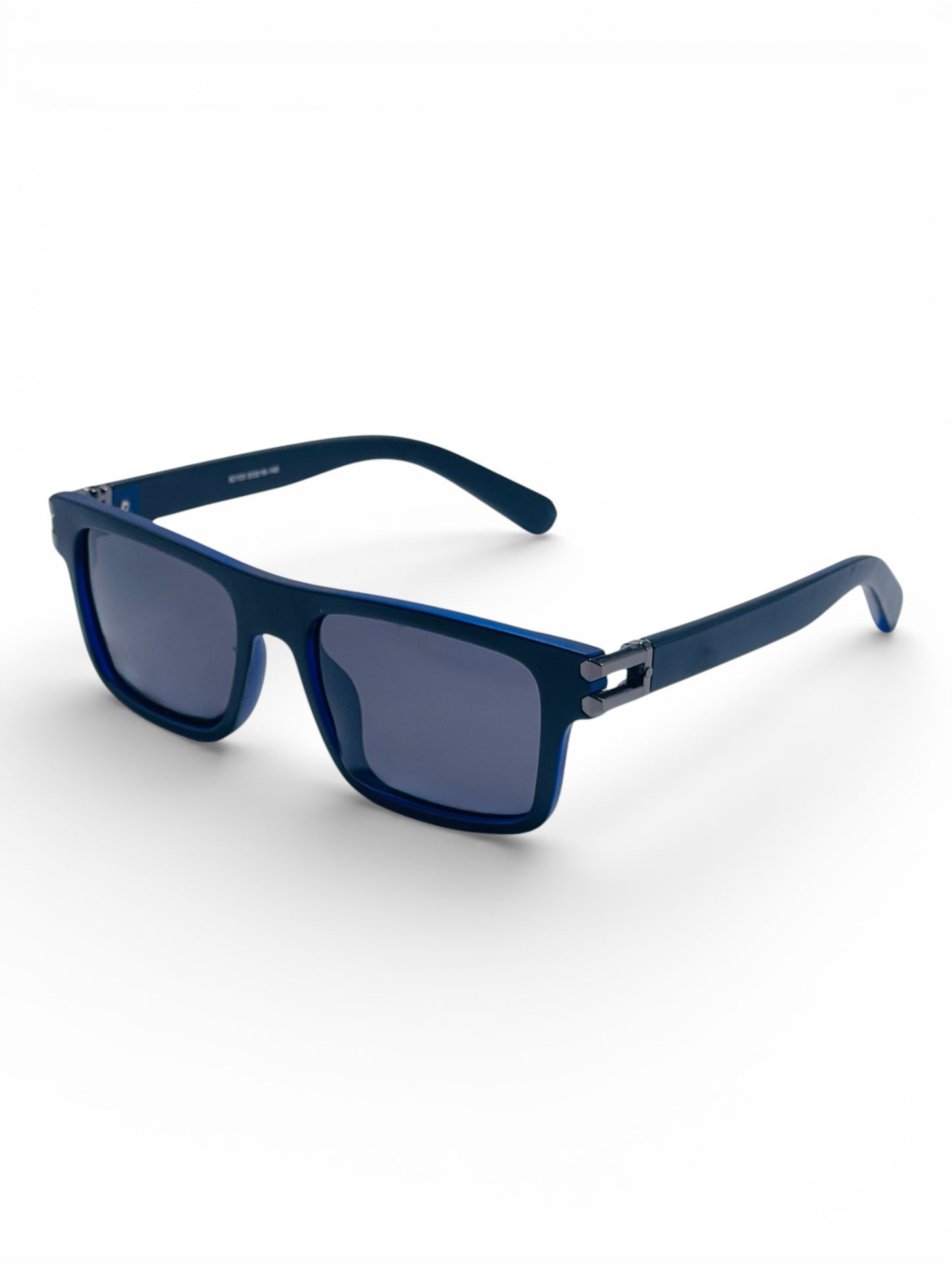 Verlin Wayfarer Sunglasses 82103 Blue - Side View
