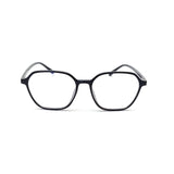 Verlin 3223 Rounded Square Eyeglass Frame – Black, supplied product view 1