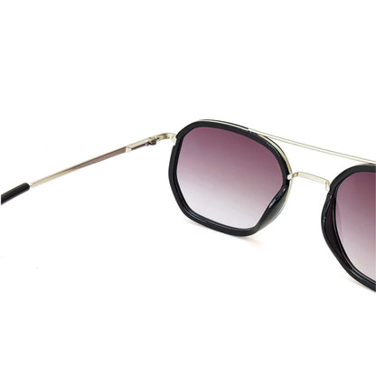 Classic Square Metal Frame Sunglasses - Silver Frame JO4