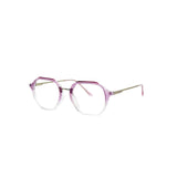 Verlin 62236 Geometric Eyeglass Frame – Gradient Pink, supplied product view 2