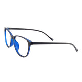 Verlin 3218 Cat-Eye Eyeglass Frame – Blue, supplied product view 2