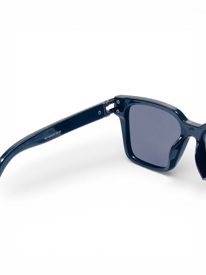 Verlin Wayfarer Sunglasses 82102 Black - Top View