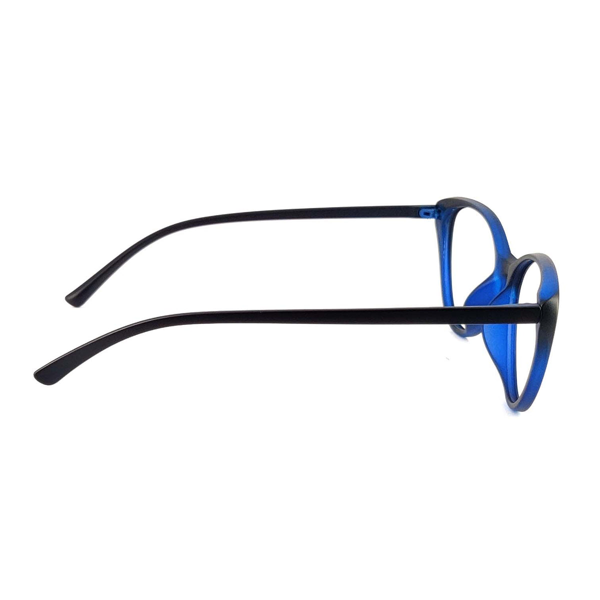 Verlin 3207 Cat-Eye Eyeglass Frame – Blue, supplied product view 4