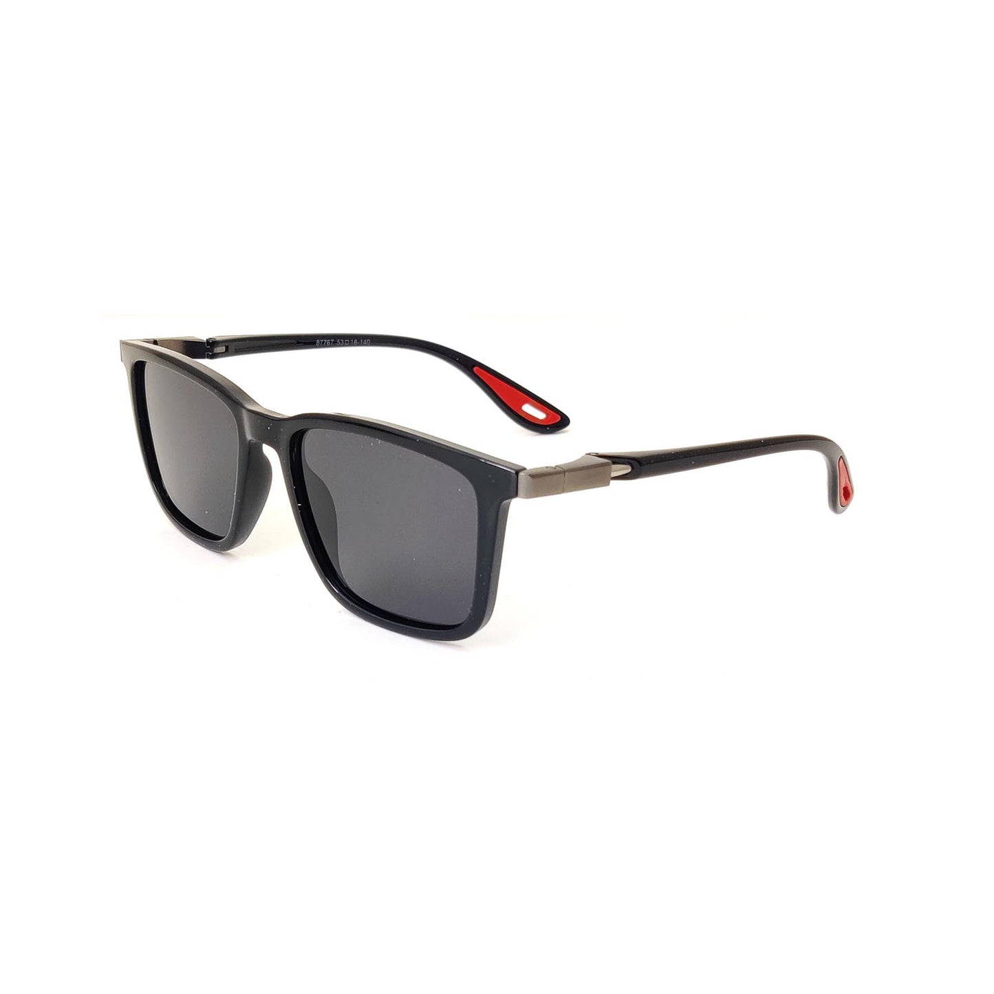 Square Polarized Sunglasses - matte black MB87767