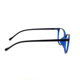 Verlin 3218 Cat-Eye Eyeglass Frame – Blue, supplied product view 4