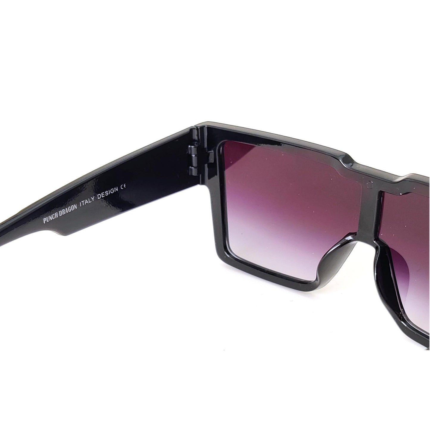 PD59118 Oversized Square Sunglasses Gloss Black