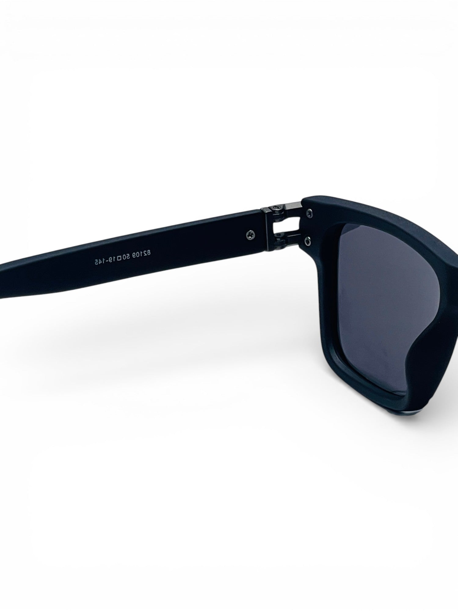 Verlin Wayfarer Sunglasses 82109 Matte Black - Top View