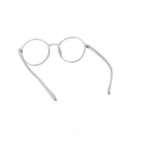 Verlin 3224 Round Eyeglass Frame – TP White, supplied product view 3