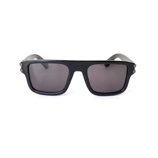 Square Polarized Sunglasses 82105 - Black