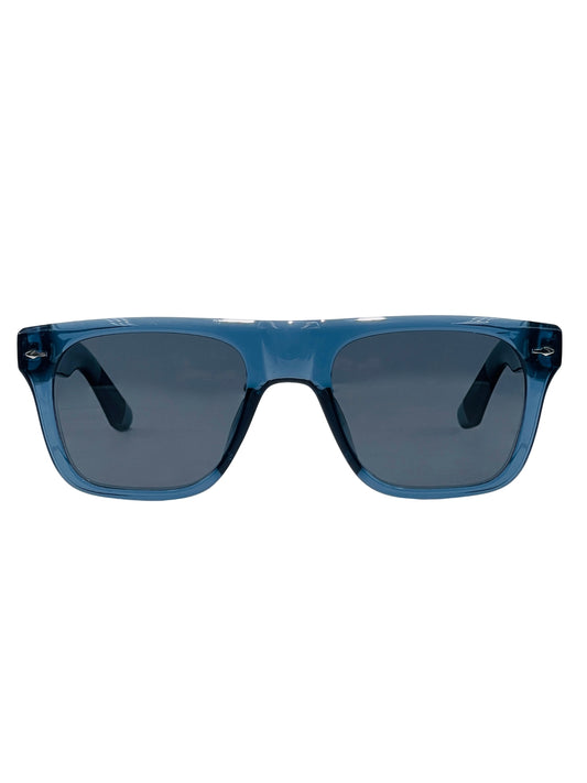 Verlin Sunglasses 8805 Sky Blue - Square Polarized Sunglasses
