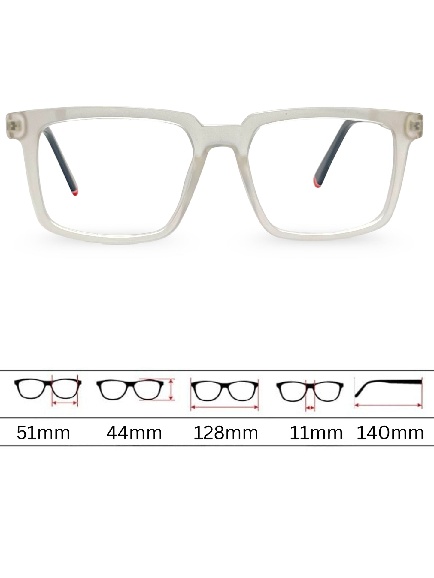 Sunglasses 3058 - White