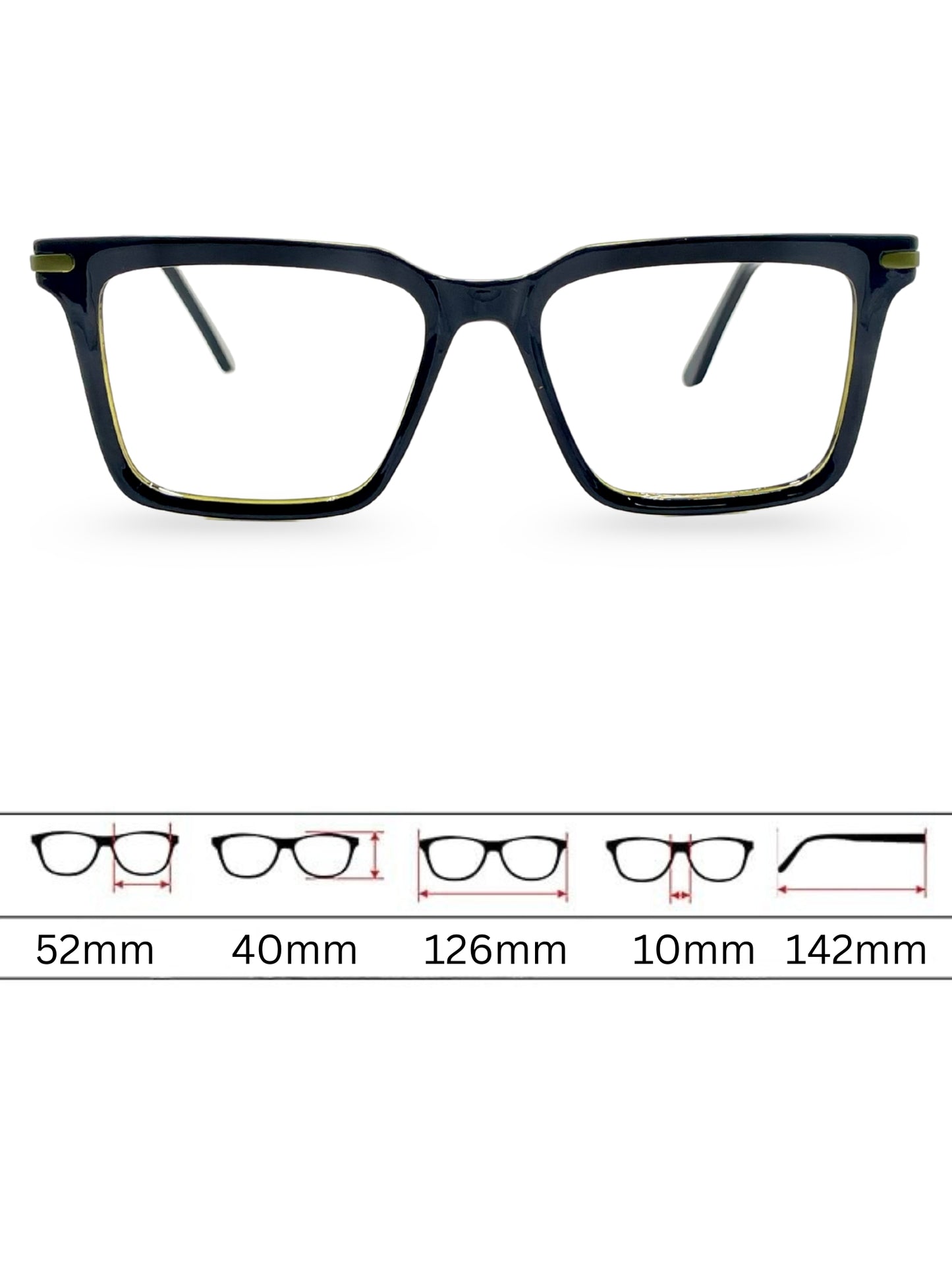 Eyewear 3061 - Gradient Green