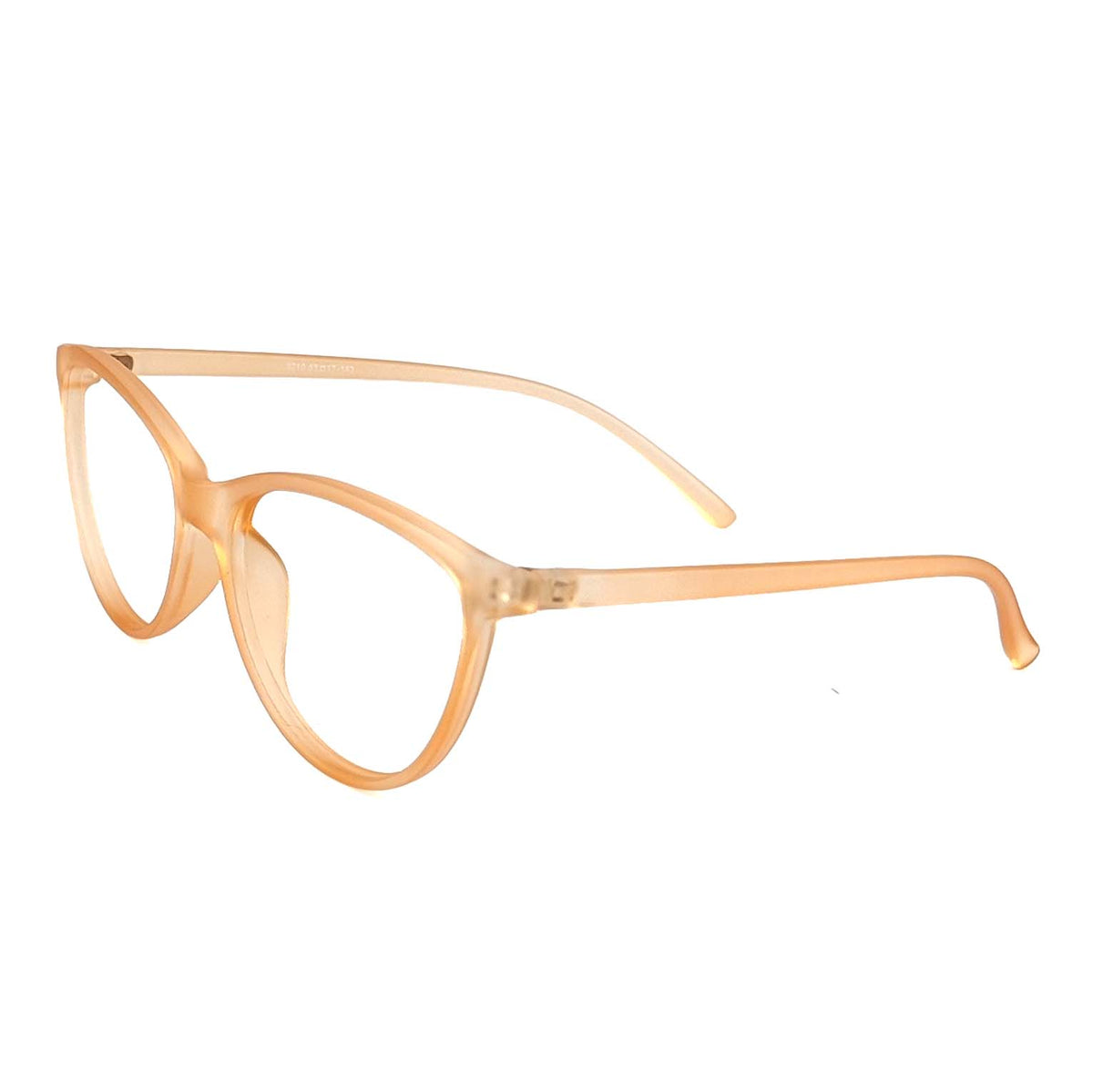 Verlin 3210 Cat-Eye Eyeglass Frame – Orange, supplied product view 2
