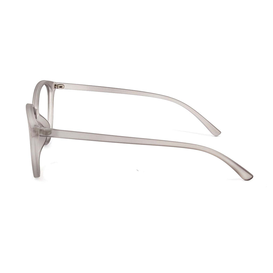 Verlin 3209 Cat-Eye Optical Frame in Gray — side view
