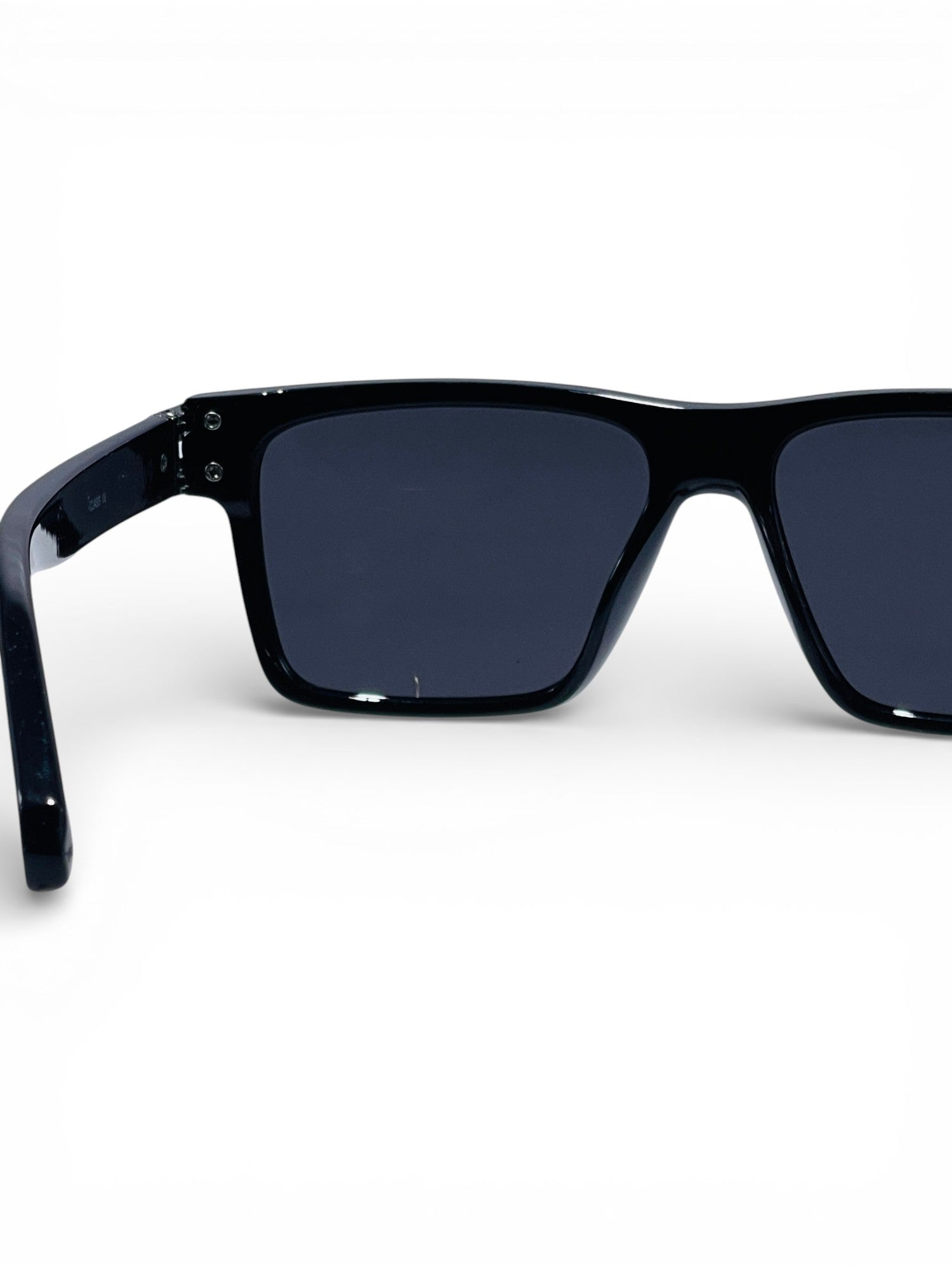 Verlin Rectangle Sunglasses 82107 Black - Top View
