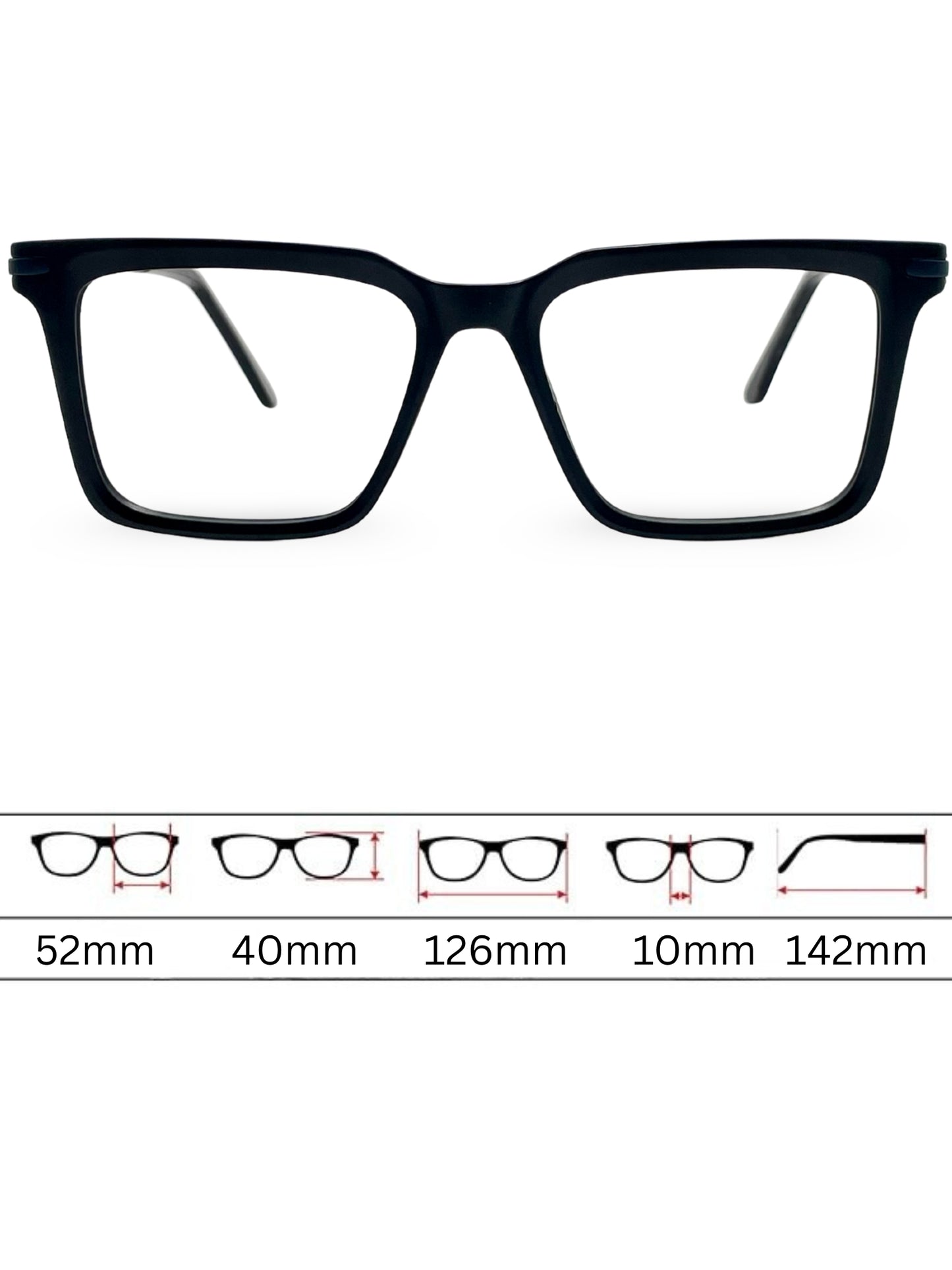 Eyewear 3061 - Matte Black