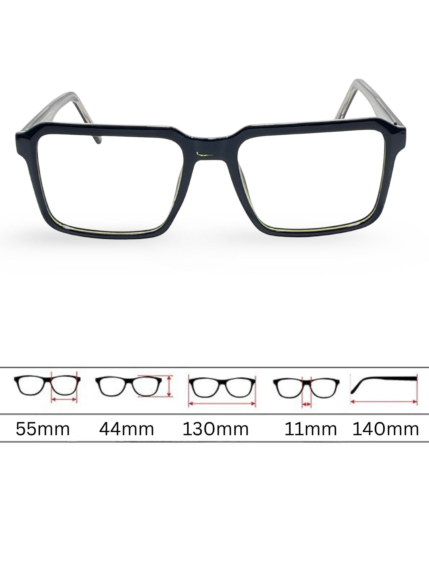 Sunglasses 3059 - Gradient Green