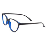 Verlin 3210 Cat-Eye Eyeglass Frame – Blue, supplied product view 2