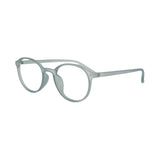 Verlin 3222 Rounded Eyeglass Frame – Matte Gray, supplied product view 2