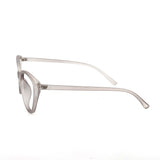 Verlin 3207 Cat-Eye Eyeglass Frame – Gray, supplied product view 4
