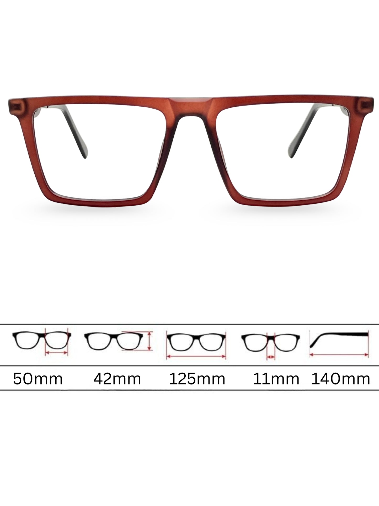 Eyewear 3069 - Red
