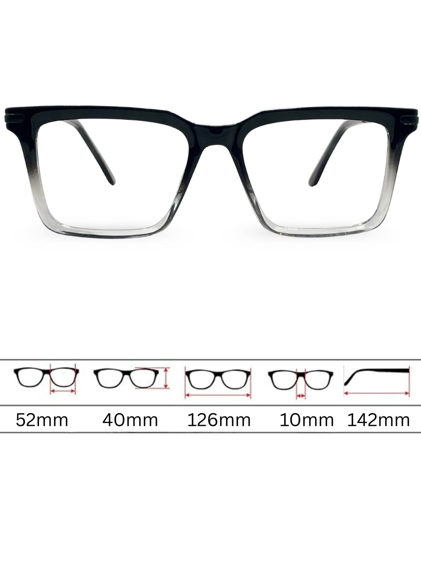 Eyewear 3061 - Gradient Black