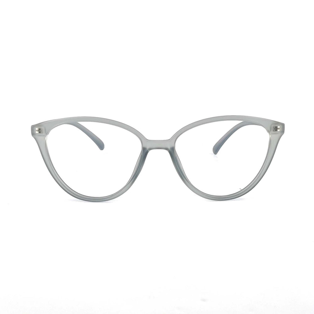 Verlin 3209 Cat-Eye Eyeglass Frame – TP White