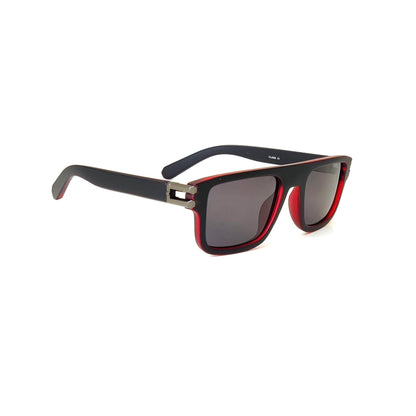 Verlin Square Polarized Sunglasses 82105 Red - Top View