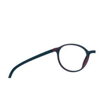 Verlin 3222 Rounded Eyeglass Frame – Red Black, supplied product view 3