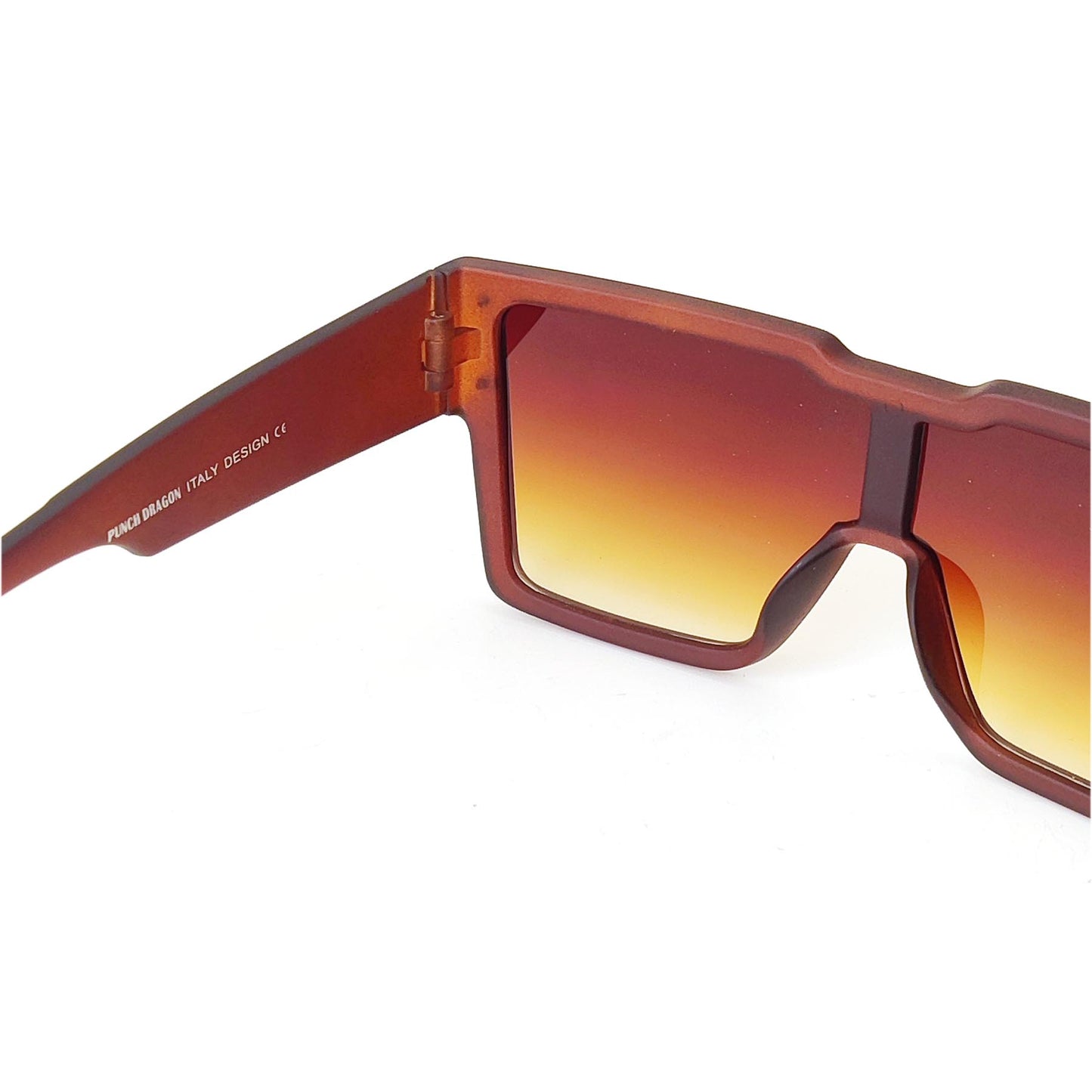 PD59118 Oversized Square Sunglasses Brown