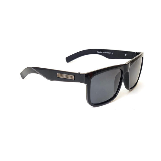 Square Polarized Sunglasses P59112 - Gloss Black