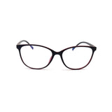 Verlin 3216 Cat-Eye Eyeglass Frame – Red, supplied product view 1