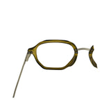 Verlin 62236 Geometric Eyeglass Frame – Olive Green, supplied product view 3