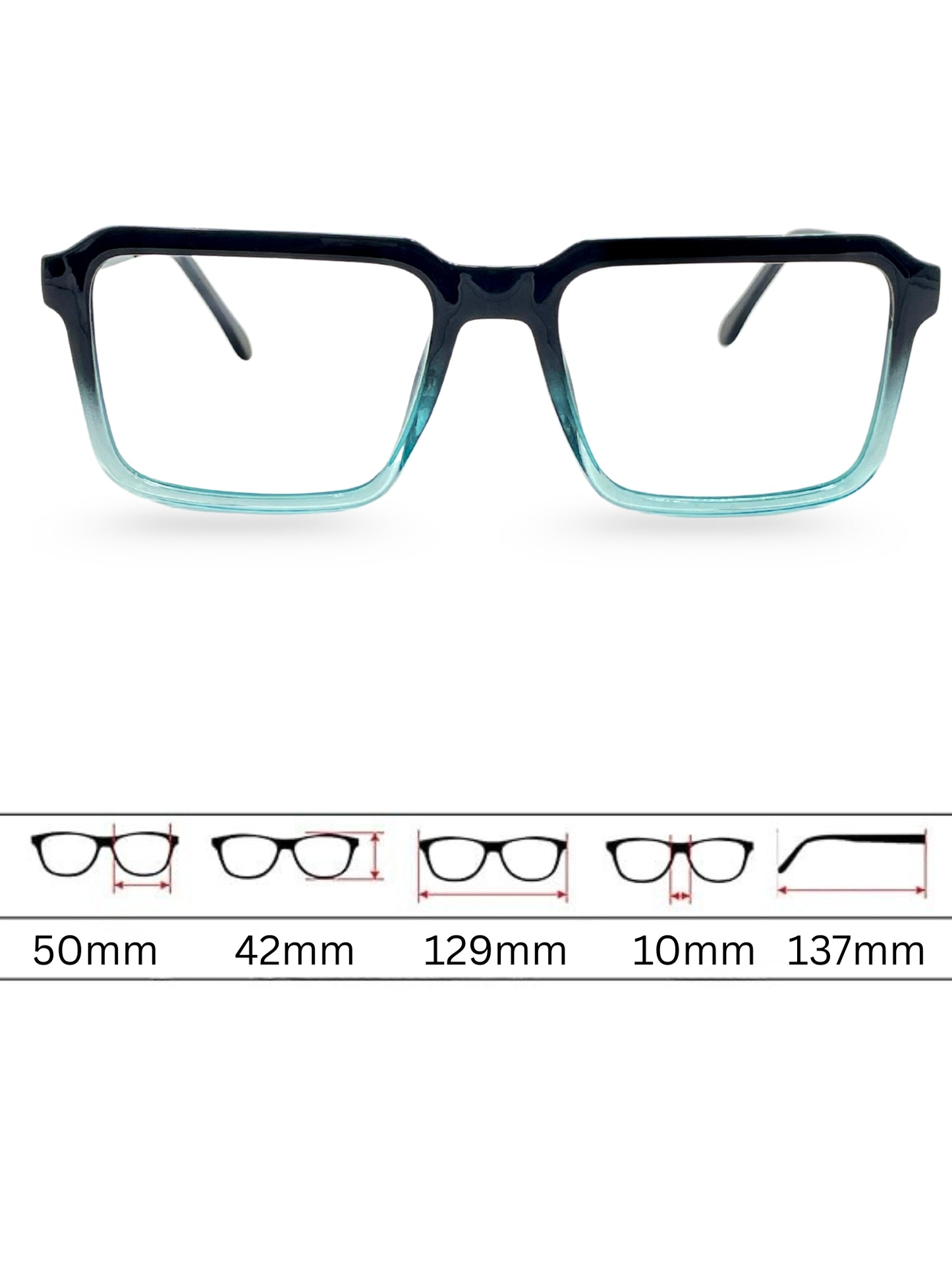 Sunglasses 3070 - Gradient Blue