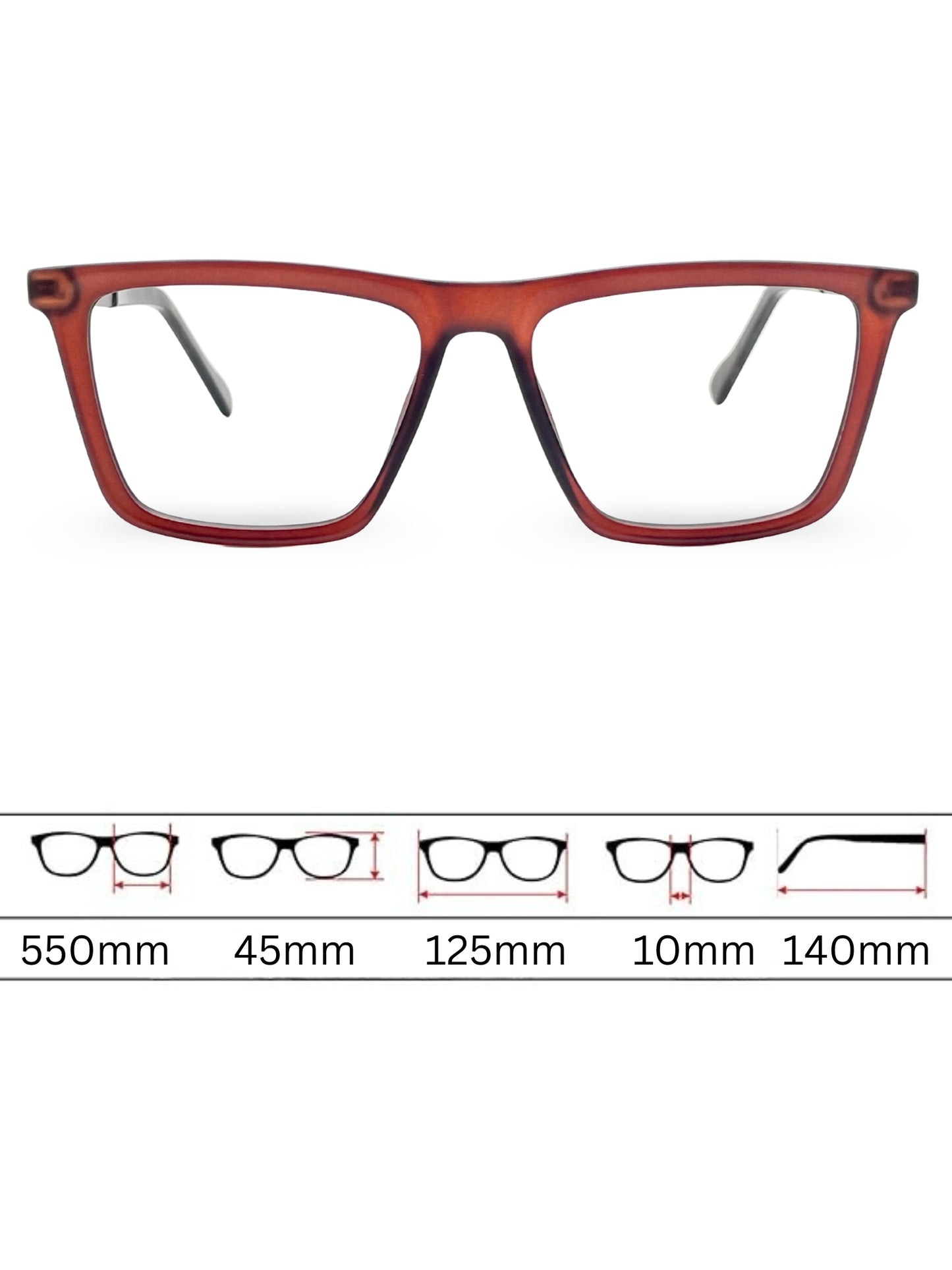 Eyewear 3068 - Red