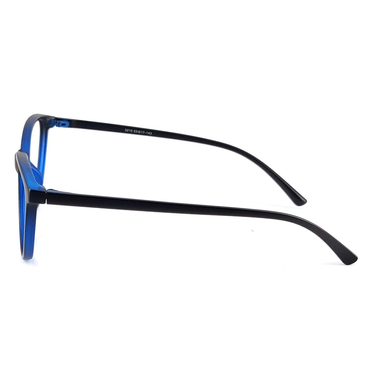 Verlin 3210 Cat-Eye Eyeglass Frame – Blue, supplied product view 4