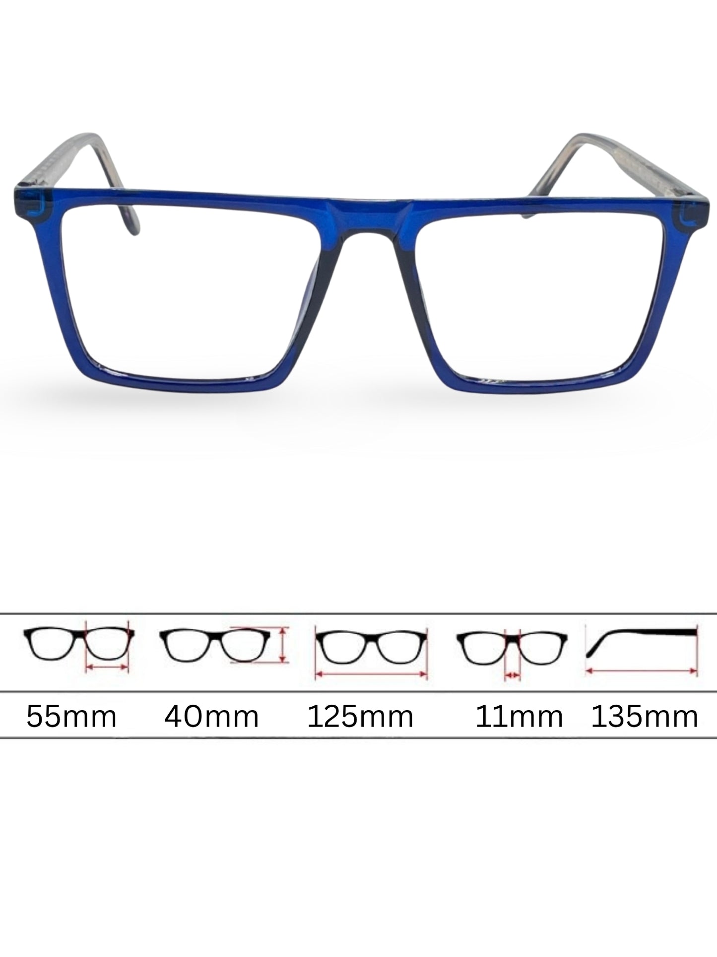 Sunglasses 3054 - Navy Blue