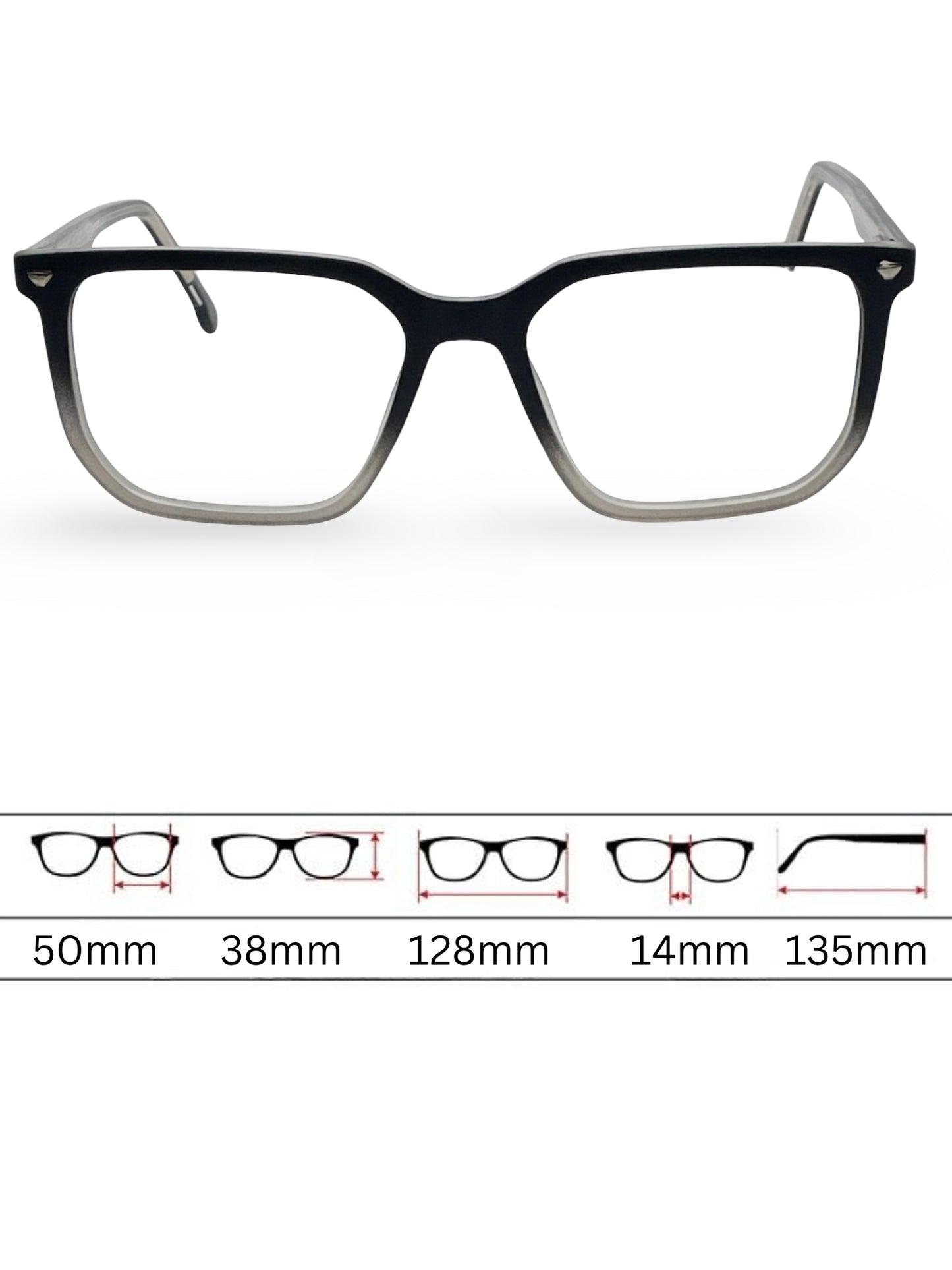 Sunglasses 3056 - Gradient Black