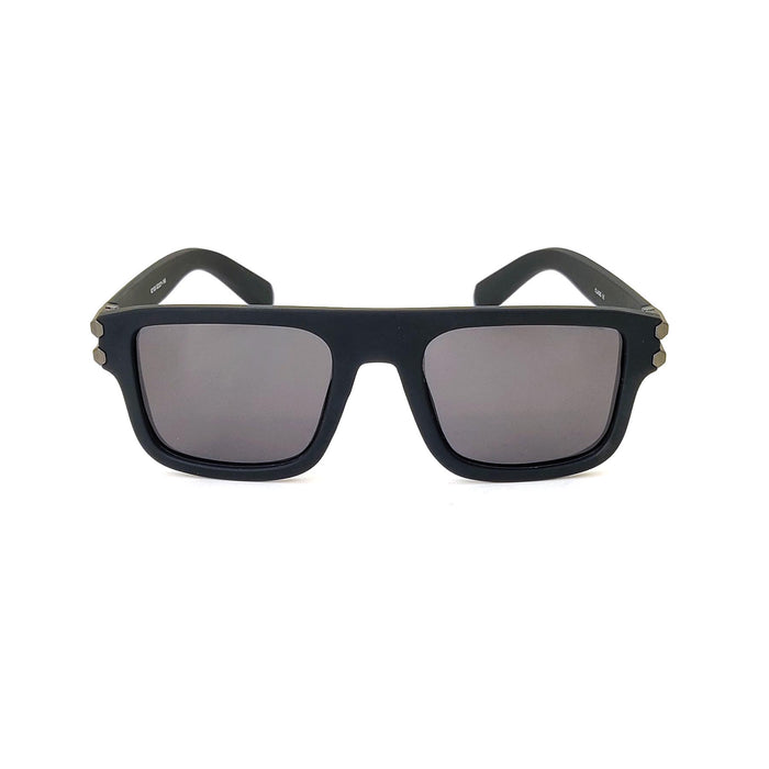 Square Polarized Sunglasses 82105 - Matte Black frame preview
