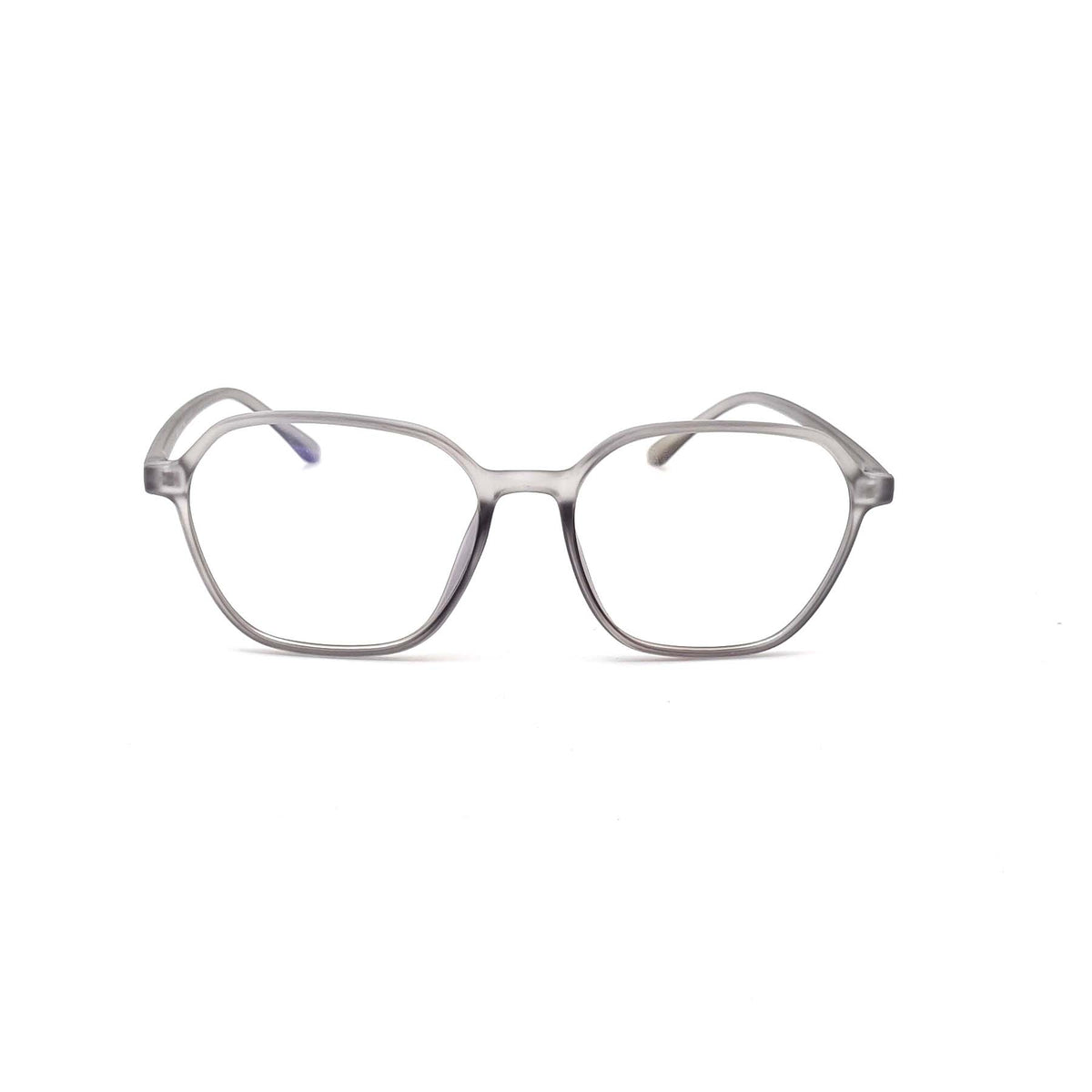 Verlin 3223 Rounded Square Eyeglass Frame – Gray, supplied product view 1