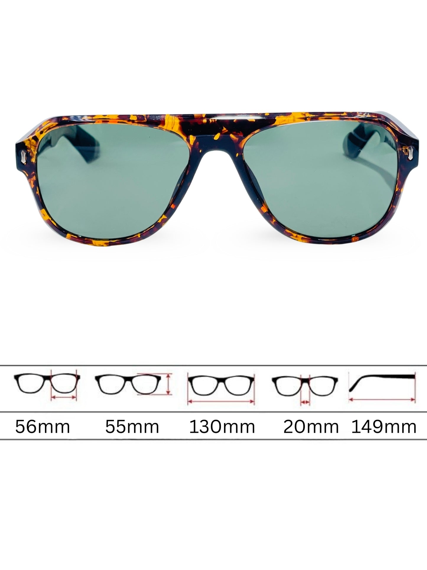 Sunglasses 8801 - Leopard